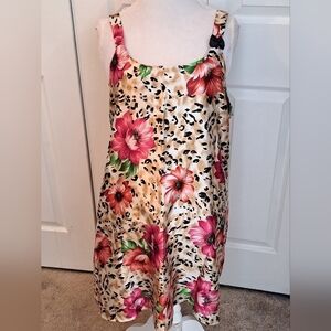 Sante' Floral Slip/Teddy    Size XL